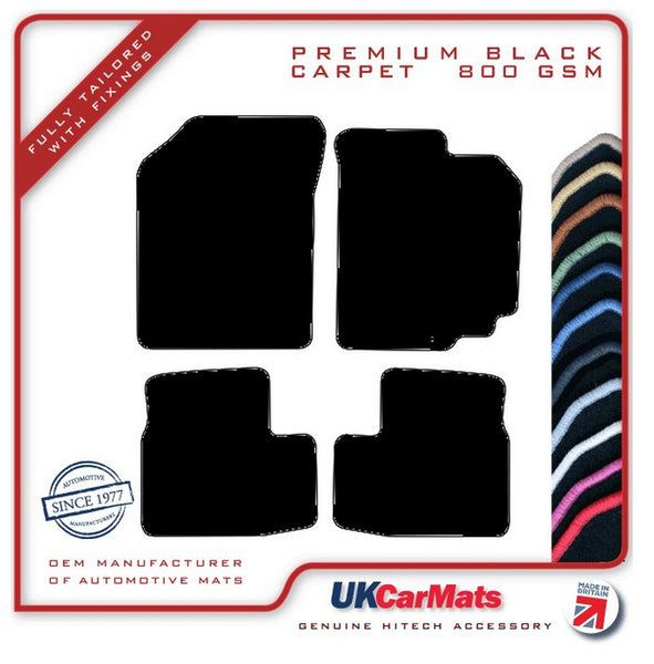Suzuki Swift 2005-2010 Black Premium Carpet Tailored Car Mats HITECH