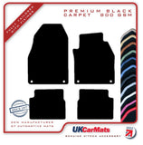 Saab 9/3 Saloon/Estate 2002-2011 Black Premium Carpet Tailored Car Mats HITECH