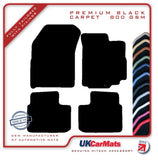 Suzuki SX4 2006-2014 Black Premium Carpet Tailored Car Mats HITECH