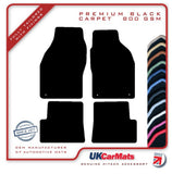 Saab 9/3 Convertible 1998-2003 Black Premium Carpet Tailored Car Mats HITECH