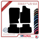 Ssangyong Rexton 2001 onwards Black Premium Carpet Tailored Car Mats HITECH