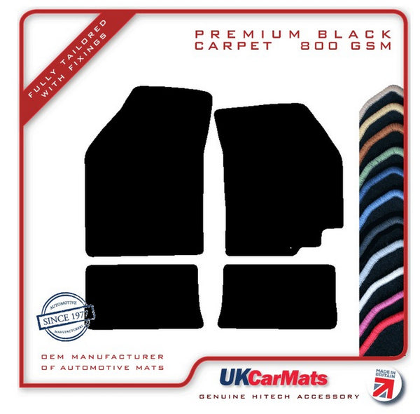 Suzuki Alto 2009-2014 Black Premium Carpet Tailored Car Mats HITECH