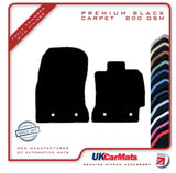 Subaru BRZ 2012 onwards Black Premium Carpet Tailored Car Mats HITECH