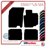 Suzuki SX4 S-Cross 2013-2021 Black Premium Carpet Tailored Car Mats HITECH