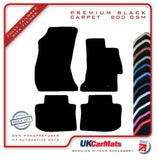 Subaru Impreza 4dr 2015 onwards Black Premium Carpet Tailored Car Mats HITECH