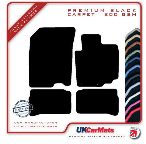 Suzuki Vitara 2015 onwards Black Premium Carpet Tailored Car Mats HITECH