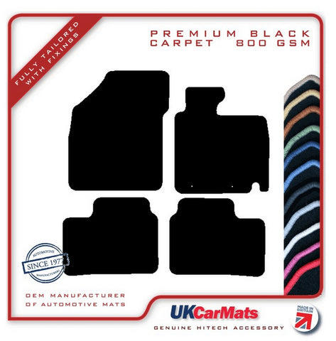 Suzuki Ignis 2016 onwards Black Premium Carpet Tailored Car Mats HITECH