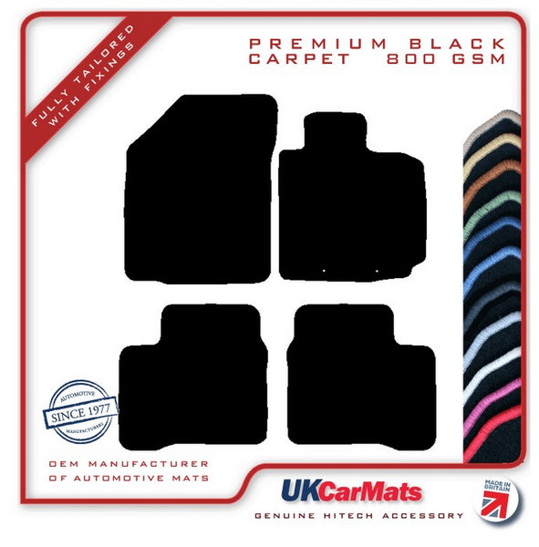 Suzuki Swift (Non Hybrid Models) 2017 onwards Black Premium Carpet Tailored Car Mats HITECH