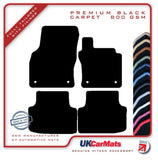 Skoda Octavia 2013-2020 Black Premium Carpet Tailored Car Mats HITECH