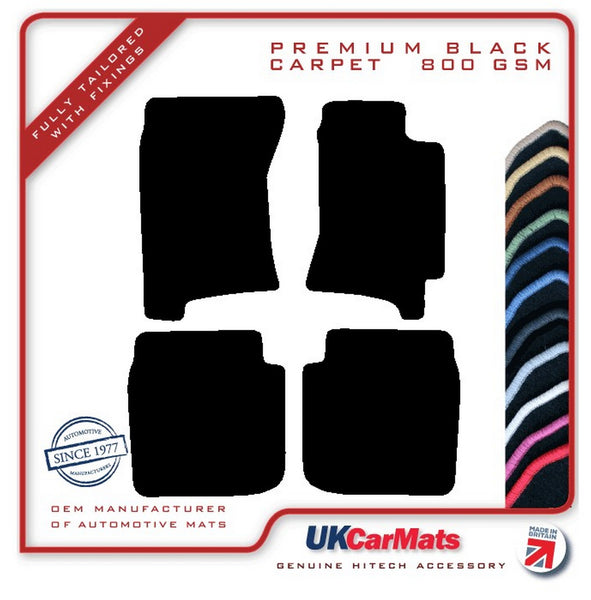 Subaru Legacy 1993-1999 Black Premium Carpet Tailored Car Mats HITECH