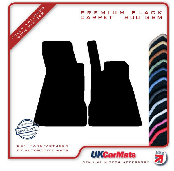 Smartcar Brabus Roadster 2003-2007 Black Premium Carpet Tailored Car Mats HITECH