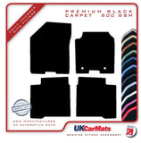 Suzuki Baleno 2015-2019 Black Premium Carpet Tailored Car Mats HITECH