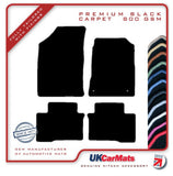 Ssangyong Tivoli XLV 2015 onwards Black Premium Carpet Tailored Car Mats HITECH