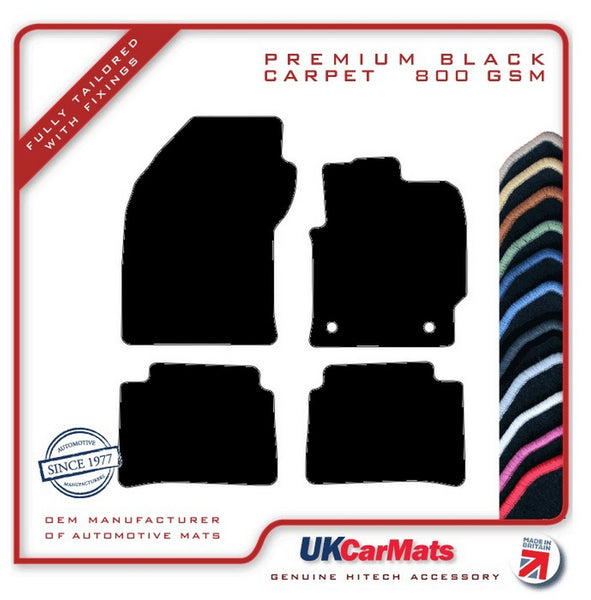 Suzuki Swace 2018 onwards Black Premium Carpet Tailored Car Mats HITECH