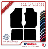 Toyota Carina 2 1988-1992 Black Premium Carpet Tailored Car Mats HITECH
