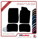 Toyota Corolla 1997-2002 Black Premium Carpet Tailored Car Mats HITECH