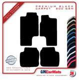 Toyota Corolla RWD Coupe 1983-1987 Black Premium Carpet Tailored Car Mats HITECH