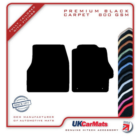 Toyota MR2 Mk3 1999-2007 Black Premium Carpet Tailored Car Mats HITECH
