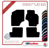 Toyota RAV4 1st Generation 5dr 1994-2000 Black Premium Carpet Tailored Car Mats HITECH