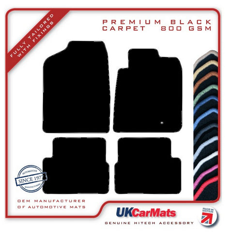 Toyota Celica 1999-2006 Black Premium Carpet Tailored Car Mats HITECH