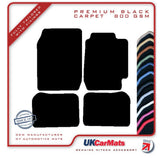 Toyota Corolla 5dr Liftback 1992-1997 Black Premium Carpet Tailored Car Mats HITECH
