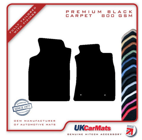Toyota Hilux Vigo 2005-2011 Black Premium Carpet Tailored Car Mats HITECH