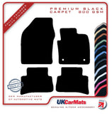 Toyota C-HR 2016-2023 Black Premium Carpet Tailored Car Mats HITECH