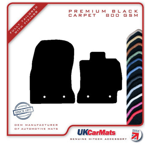 Toyota GT86 2012-2021 Black Premium Carpet Tailored Car Mats HITECH