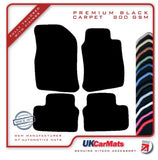 Vauxhall Vectra 1995-2002 Black Premium Carpet Tailored Car Mats HITECH