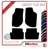 Volvo 940/960 Manual 1990-1999 Black Premium Carpet Tailored Car Mats HITECH