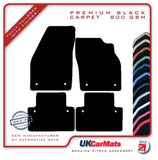 Volvo V50 2004-2012 Black Premium Carpet Tailored Car Mats HITECH