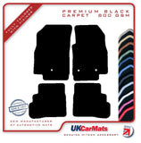 Vauxhall Viva 2015 onwards Black Premium Carpet Tailored Car Mats HITECH