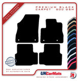 Vauxhall Astra Mk7 2015-2021 Black Premium Carpet Tailored Car Mats HITECH
