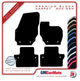 Volvo XC70 Manual 2007-2016 Black Premium Carpet Tailored Car Mats HITECH