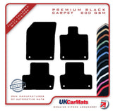 Volvo XC60 2017 onwards Black Premium Carpet Tailored Car Mats HITECH