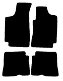 Renault 19 1989-1995 Black Luxury Velour Tailored Car Mats NV HITECH