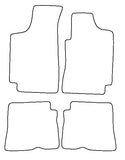 Renault 19 1989-1995 Tailored VS Rubber Car Mats