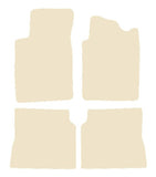 Renault Megane I Saloon 1996-2002 Beige Luxury Velour Tailored Car Mats NV HITECH
