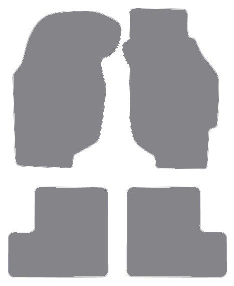 Rover 200/400 + Coupe 1990-1995 Grey Premium Carpet Tailored Car Mats NV HITECH