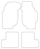 Rover 200/400 + Coupe 1990-1995 Tailored VS Rubber Car Mats