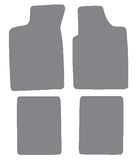 Renault Clio I 1991-1998 Grey Premium Carpet Tailored Car Mats NV HITECH