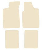 Renault Clio I 1991-1998 Beige Luxury Velour Tailored Car Mats NV HITECH