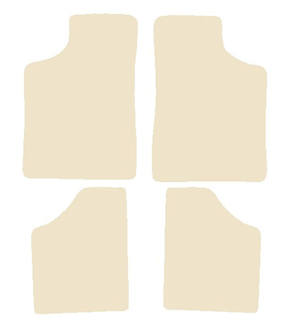 Renault 9 & 11 1982-1989 Beige Luxury Velour Tailored Car Mats NV HITECH