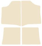 Renault 30 1985-1985 Beige Luxury Velour Tailored Car Mats NV HITECH