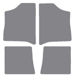 Renault 20 1985-1985 Grey Premium Carpet Tailored Car Mats NV HITECH