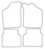 Rover Metro/ 114 1983-1996 Tailored VS Rubber Car Mats