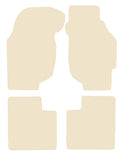Rover 213 1984-1990 Beige Luxury Velour Tailored Car Mats NV HITECH