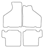 Mini Original 1970-2001 Tailored VS Rubber Car Mats