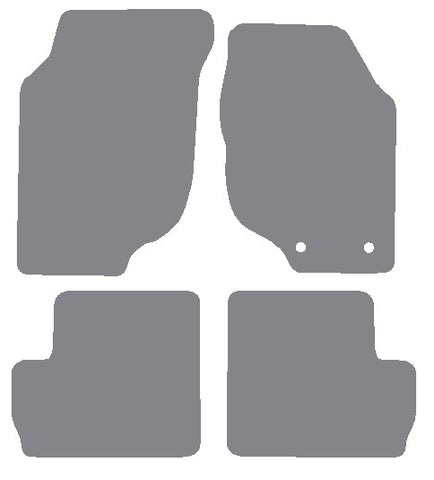 Rover 200 / 25 1995-2003 Grey Premium Carpet Tailored Car Mats NV HITECH