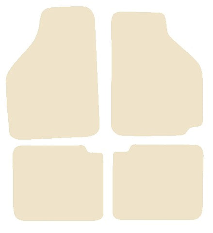 Rover Montego Saloon 1984-1991 Beige Luxury Velour Tailored Car Mats NV HITECH